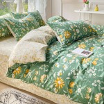 2023 new cotton small floral four-piece set series