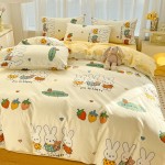 2023 new cotton 13372 cartoon printed four-piece set