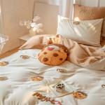 2023 New Style-Bread Dog Towel Embroidery Pure Cotton Washed Cotton Four-piece Set