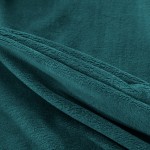 2023 new autumn and winter high weight milk velvet thickened bed sheet single product malachite green