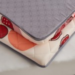 2022 new style new skin-friendly and comfortable printed cartoon mattress large bed Come on Bear