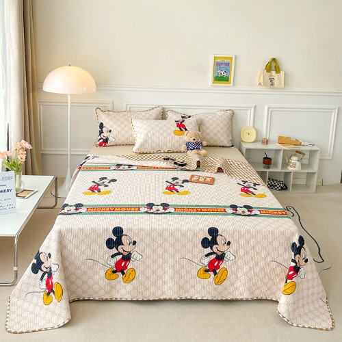 2022 New Disney Cotton Bed Cover Set Gentleman Mickey