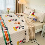 2022 New Disney Cotton Bed Cover Set Gentleman Mickey