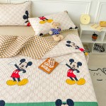 2022 New Disney Cotton Bed Cover Set Gentleman Mickey