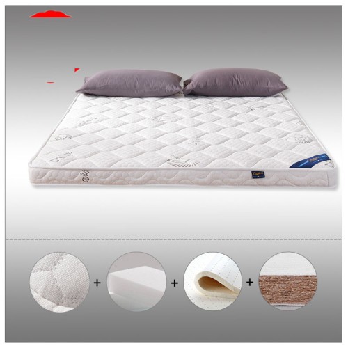 2022 new 3E environmentally friendly coconut palm latex mattress scene 2S191S191/5 points brown 2 points latex 10cm