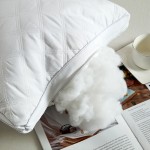 2022 new Hilton three-dimensional quilted three-line grid pillow core feather velvet pillow 4874cm white 1000g