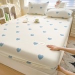 New skin-friendly and comfortable cotton printed series bed sheets