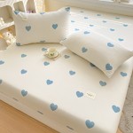 New skin-friendly and comfortable cotton printed series bed sheets